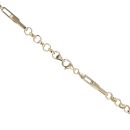 14ct Yellow Gold Belcher And Bar 24" Chain