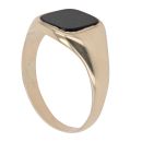 9ct Yellow Gold Onyx Signet Ring
