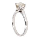 18ct White Gold 1.00ct Brilliant Cut Diamond Solitaire Ring