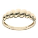 9ct Yellow Gold Fancy Domed Ring