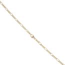 18ct Yellow Gold Figaro Chain 20"