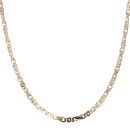 9ct Yellow Gold Fancy Chain 18"