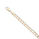 9ct Yellow Gold Curb Bracelet 8"