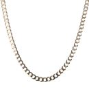 9ct Yellow Gold Curb Chain 20"