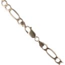 9ct Yellow Gold Figaro Chain 22"