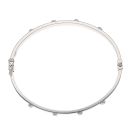 9ct White Gold Cubic Zirconia Hinged Bangle