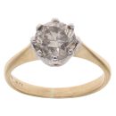 18ct Yellow Gold 1.50ct Brilliant Cut Diamond Solitaire Ring