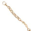 9ct Yellow Gold Boxing Glove Belcher Bracelet 7"