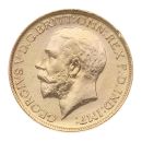 1911 George V Large Head UK Full Sovereign Coin