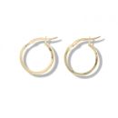 9ct Yellow Gold Hoop Earrings