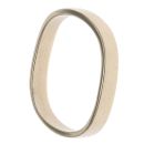 9ct Yellow Gold Plain Wave Fancy Ring