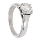 18ct White Gold 1.33ct Diamond Solitaire Ring