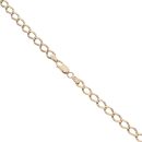 9ct Yellow Gold Curb Chain 20"