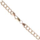 9ct Yellow Gold Double Curb Chain 16"