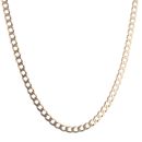 9ct Yellow Gold Curb Chain 20"