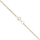 9ct Yellow Gold Amethyst Pendant and Chain 16"