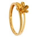 22ct Yellow Gold Flower Fancy Ring