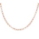 9ct Rose Gold Belcher Chain 22"