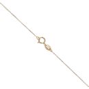 9ct Yellow Gold 0.25ct Diamond Cross Pendant and Chain 18"