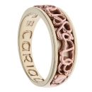 9ct Yellow and Rose Gold Clogau Cariad Signet Ring