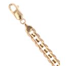 9ct Yellow Gold Curb Bracelet 7.5"