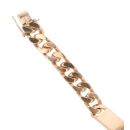 9ct Yellow Gold ID Curb Bracelet 8"