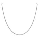 Silver Franco Chain 18" By Icesia