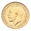1915 George V Large Head UK Full Sovereign Coin
