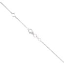 18ct White Gold 0.29ct Brilliant Cut Diamond Pendant And Chain 18"