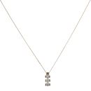 9ct Yellow Gold 0.50ct Brilliant Cut Diamond Pendant And Chain 18"