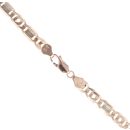 9ct Yellow and Rose Gold Fancy Chain 22"