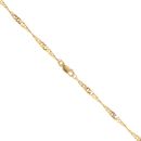 22ct Yellow Gold Ripple Chain 20"