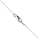 9ct White Gold Multi Gemstone Chain 18"