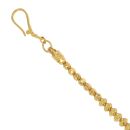 22ct Yellow Gold Graduation Fancy Bracelet 8"
