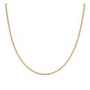 9ct Yellow Gold Rope Chain 20"