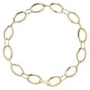 18ct Yellow Gold Fancy Bracelet 7.5"