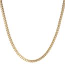 9ct Yellow Gold Foxtail Chain 30"