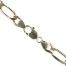 9ct Yellow Gold Figaro Chain 24"