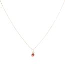 14ct Yellow Gold Children's Ladybird Pendant And Chain 16"