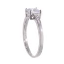 Sterling Silver Cubic Zirconia Dress Ring by Icesia