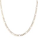 9ct Yellow Gold Figaro Chain 18"
