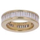 18ct Yellow Gold 2.32ct Baguette Cut Diamond Eternity Ring