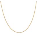 22ct Yellow Gold Double Box Chain 18"
