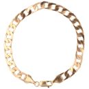9ct Yellow Gold Curb Bracelet 8.5"