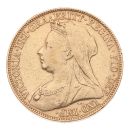 1898 Victoria Old Head UK Full Sovereign Coin