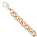 9ct Yellow Gold Belcher Bracelet 9.5"