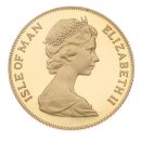 1979 Elizabeth II Decimal Portrait Isle Of Man Full Sovereign Coin