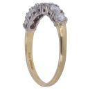 18ct Yellow Gold 1.00ct Brilliant Cut Diamond Seven Stone Ring