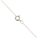 9ct Yellow Gold Tanzanite Cross Heart Pendant and Chain 18"