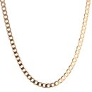 9ct Yellow Gold Curb Chain 18"